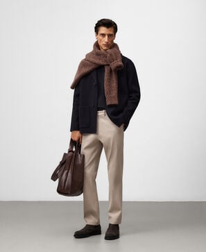 Regular fit chino trousers man