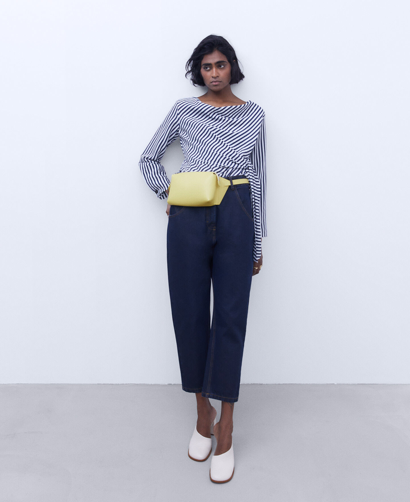 Cos leather sales belt bag