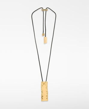 Collier m&eacute;tallique m&egrave;tre ruban