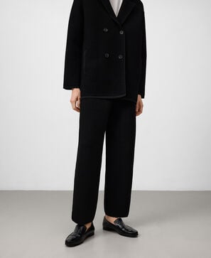 Pantalón barrel fit estructura mujer