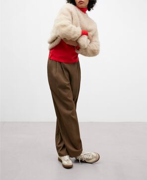 Camiseta lana merino para mujer