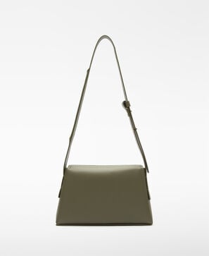 Mica trapezoidal shoulder bag woman