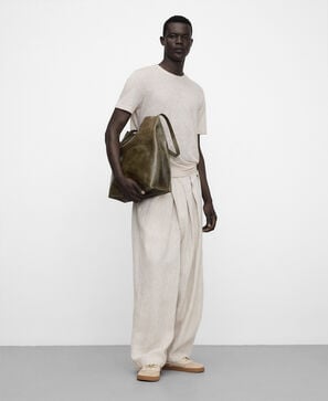 European linen regular fit T-shirt