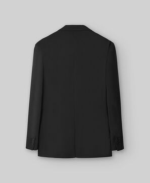Blazer slim fit negro hombre