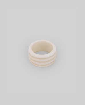 Anillo ladrillo resina mujer