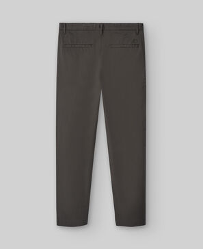 Cotton twill chino trousers man