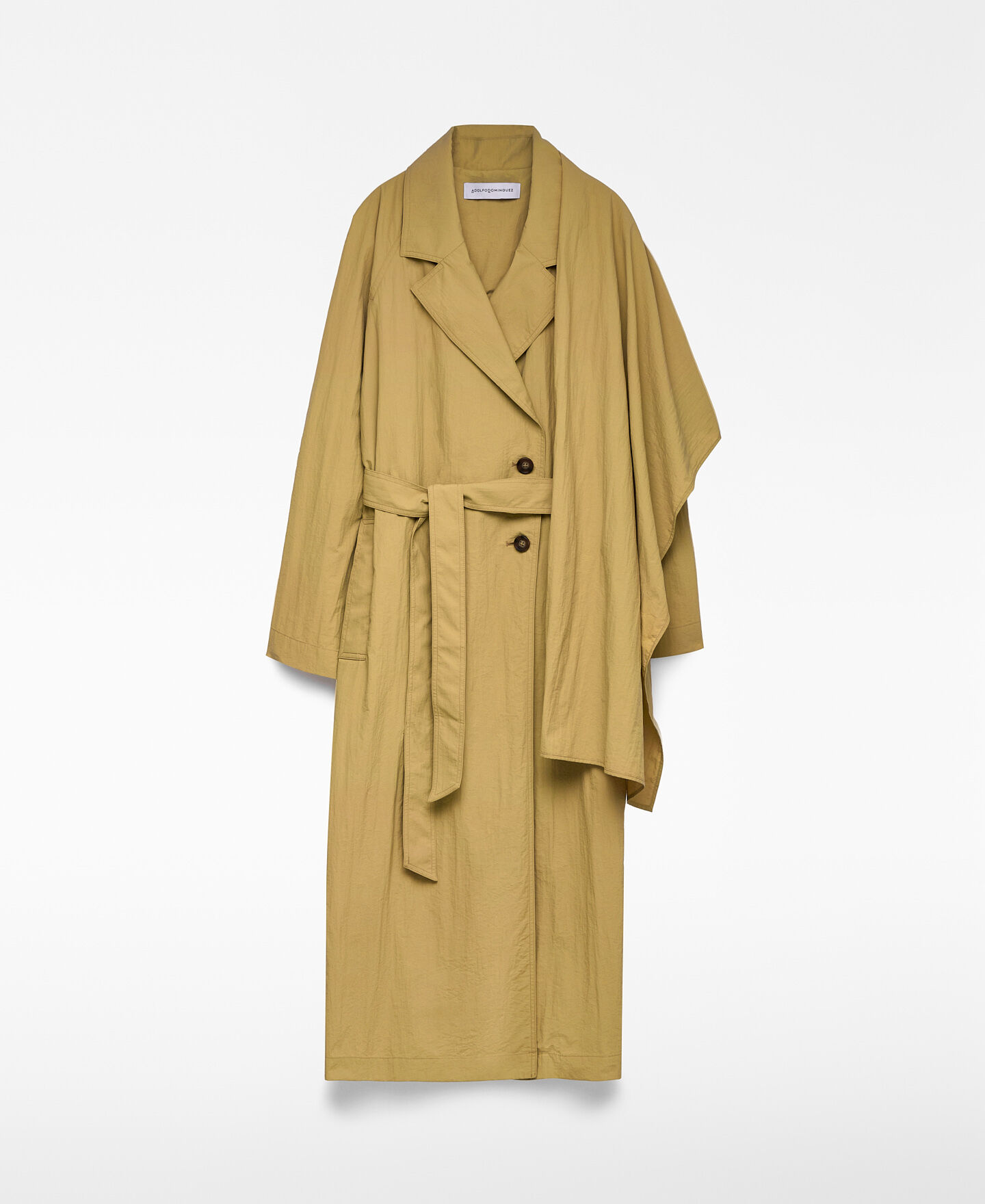 Nylon shawl piece trench coat woman Nylon shawl piece trench coat woman