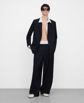 Relaxed Fit Hose mit G&uuml;rtel