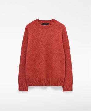 Camisola de manga raglan com alpaca