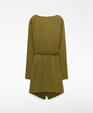 Veste crinkle d&eacute;structur&eacute;e