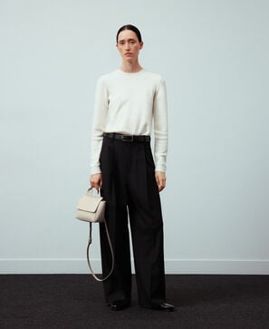 Mica patent mini bag woman