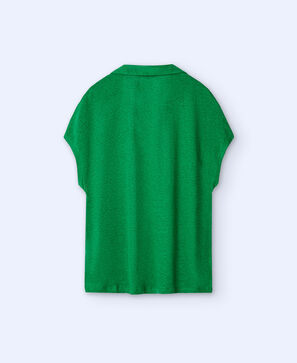 Polo en lino europeo