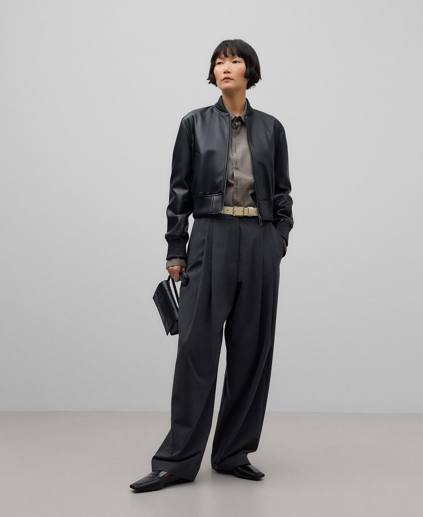 Amazon.co.jp: INTERMEZZO Tab Collar Tailored Jacket, bitter