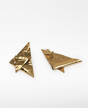 Pendientes triangulares pliegue