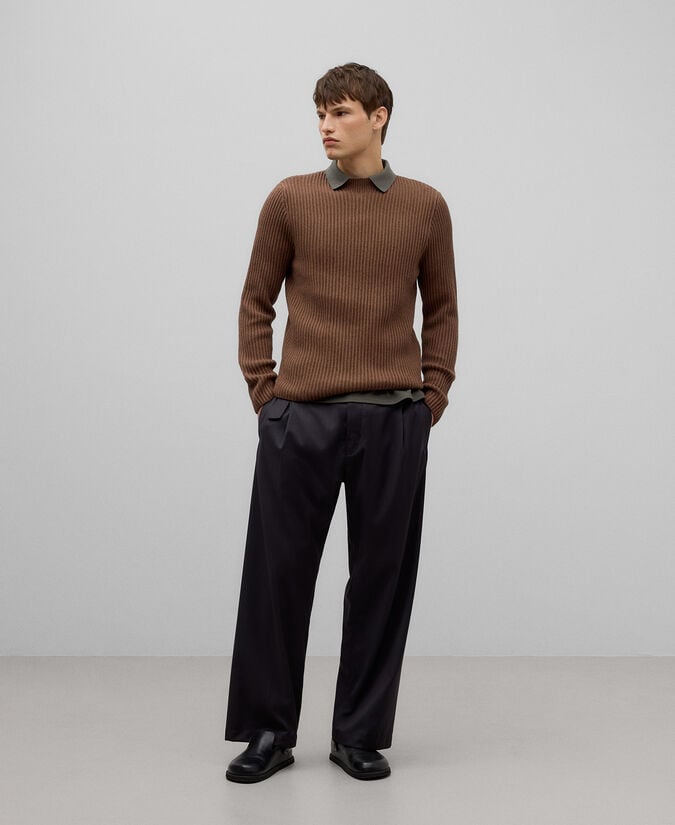 Adolfo dominguez Polo algodón cuello cremallera hombre Rebajas top | Ropa