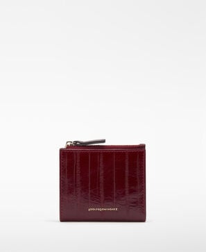 Cartera Ori&oacute;n grabado anguila