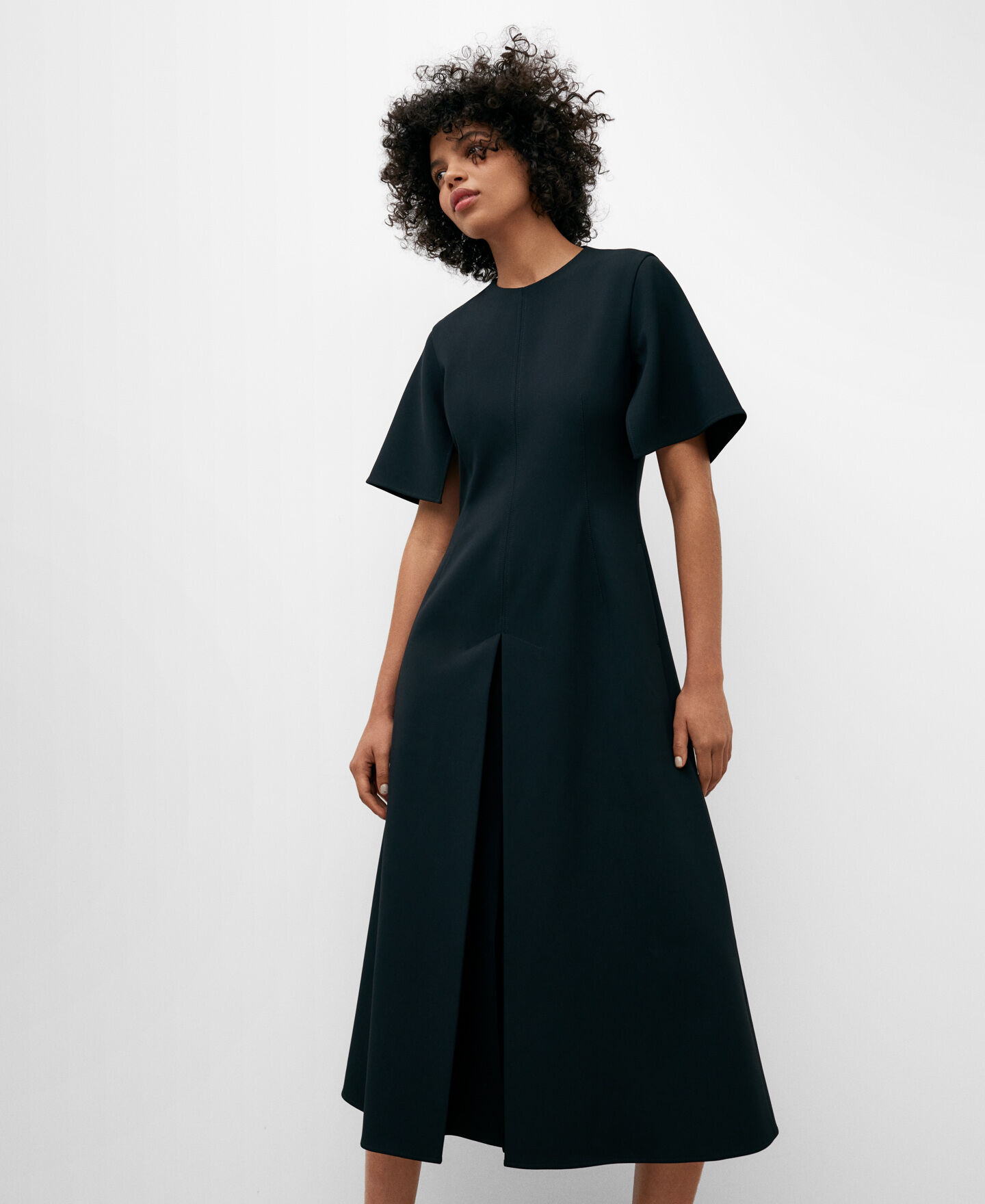 2024高い素材  A-line dress skirt flared Sサイズ