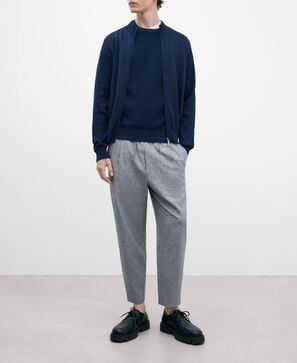 Cárdigan en algodón hombre