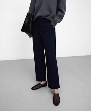 Cotton stretch chino trousers