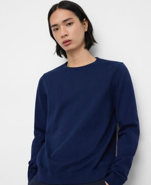 Camisola com gola alta em algod&atilde;o org&acirc;nico