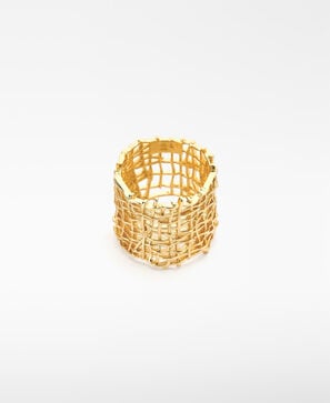 Metal mesh ring