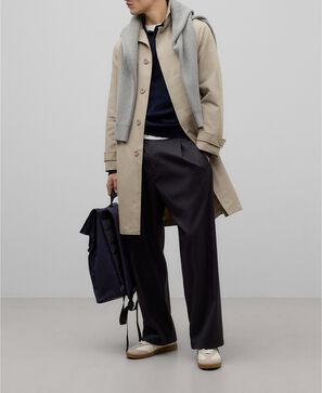 Gabardina tipo Mackintosh hombre