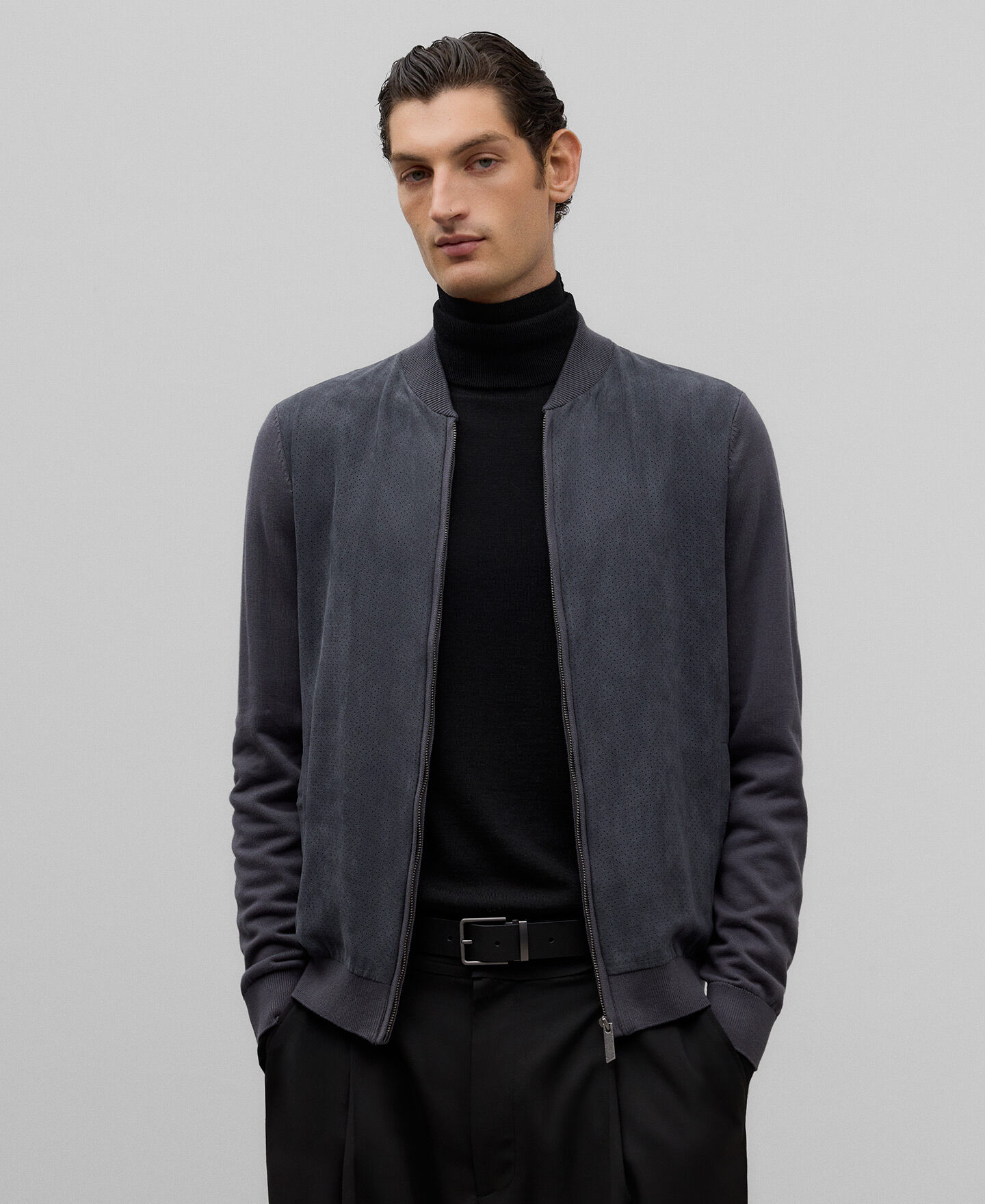 Suede cardigan mens on sale