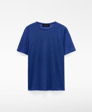 European linen regular fit T-shirt