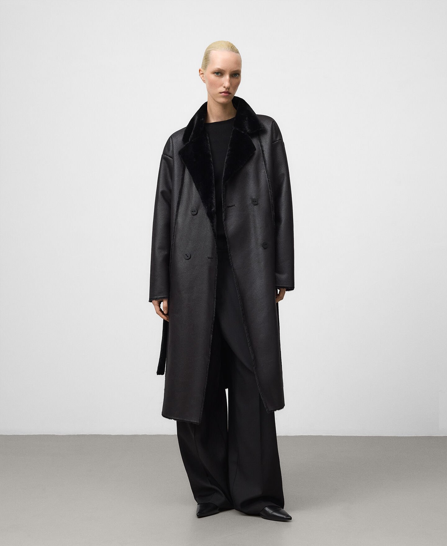 Adolfo Dominguez アドルフォドミンゲス コート Ｓ ブラック レディース すべてを見る レディスのセール | Adolfo Domínguez | AD Japan