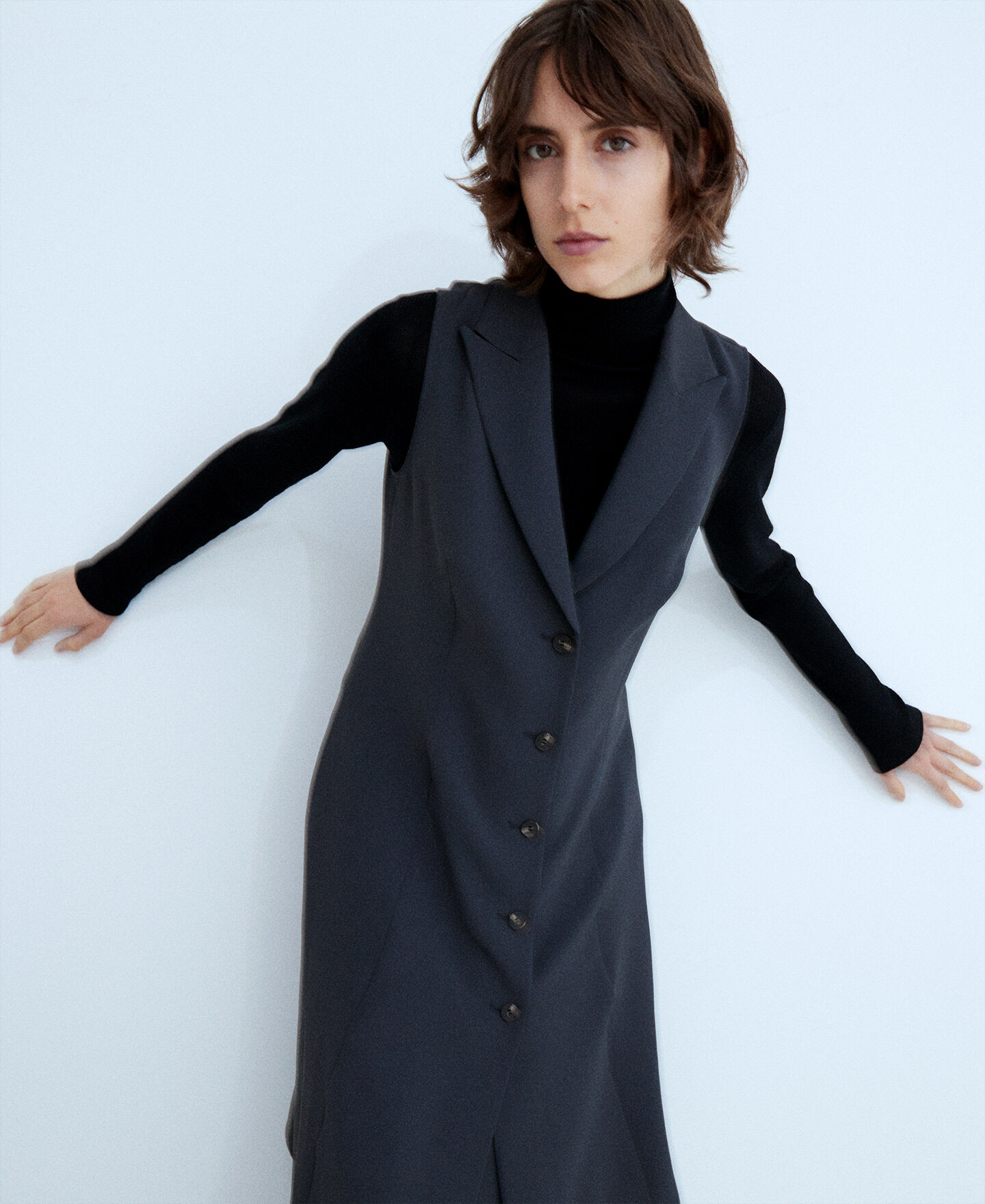 chaleco adolfo dominguez mujer