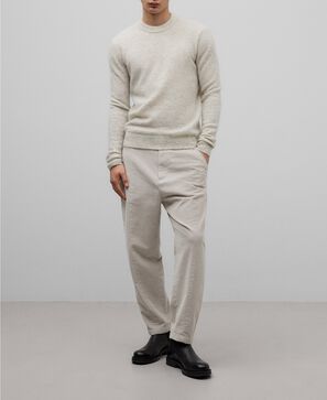 Jersey mezcla mohair hombre