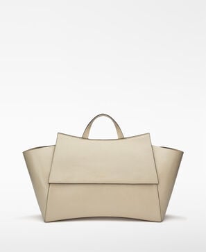 Zenit Lab (03) leather maxi bag