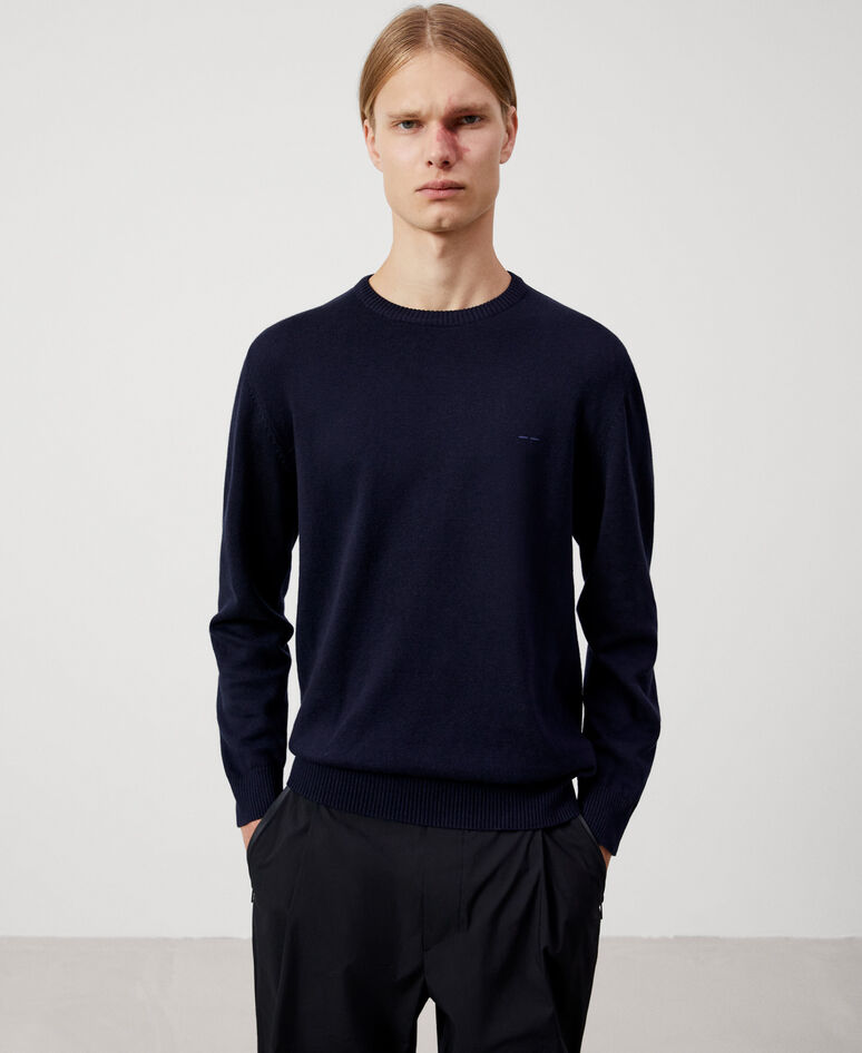 Camisola em algod&atilde;o e l&atilde;