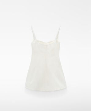 Strappy semi-fitted top