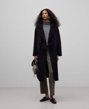 Pantal&oacute;n tobillero cuadros mujer