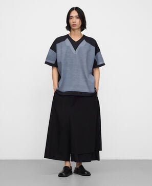 Oversize-T-Shirt mit Frontpanel