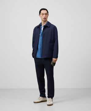 Calças de alfaiataria regular fit para homem