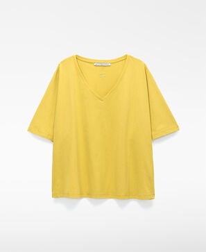 Ausgestelltes T-Shirt PYRATEX&reg; Spanische Baumwolle