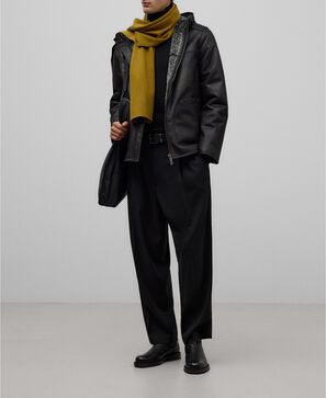 Plain cotton scarf man