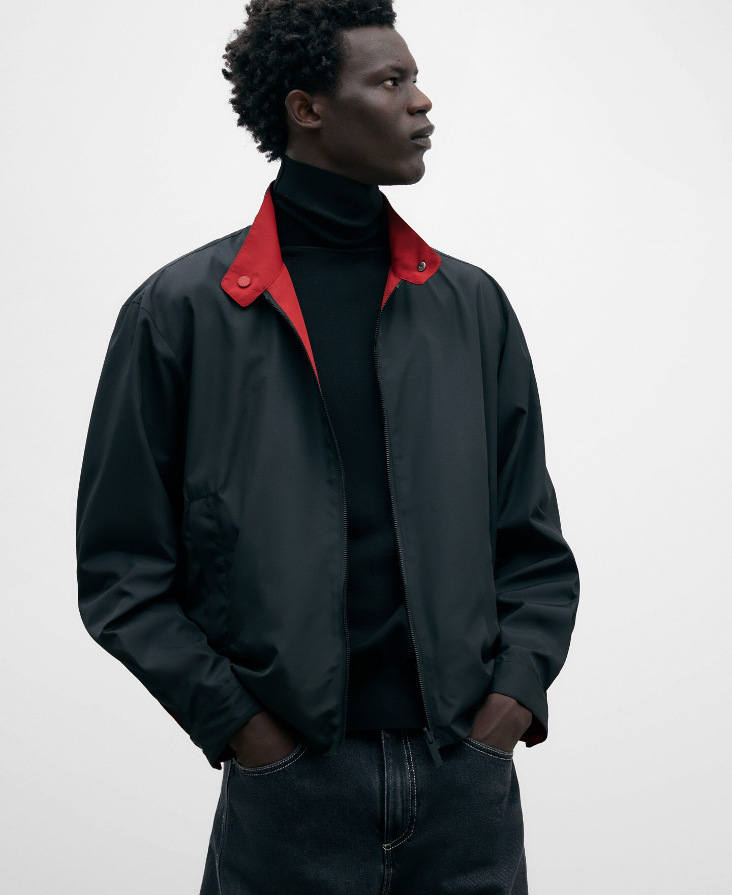 Reversible best sale harrington jacket