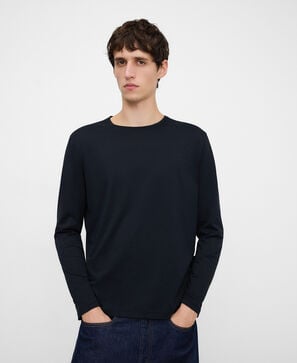 Camiseta regular fit manga larga hombre