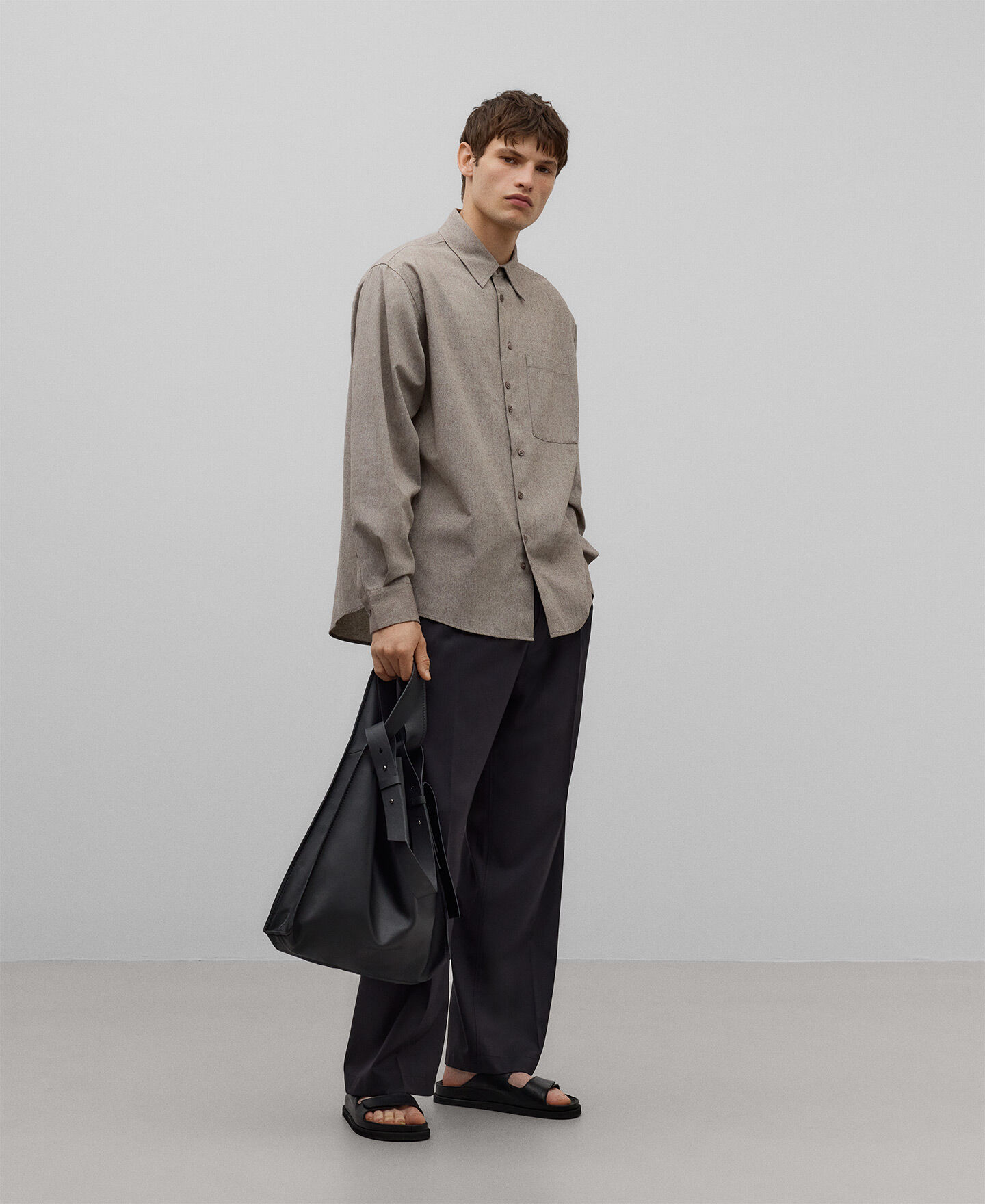 Chemise asymétrique homme deals