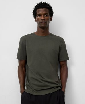 Camiseta regular fit algodón hombre