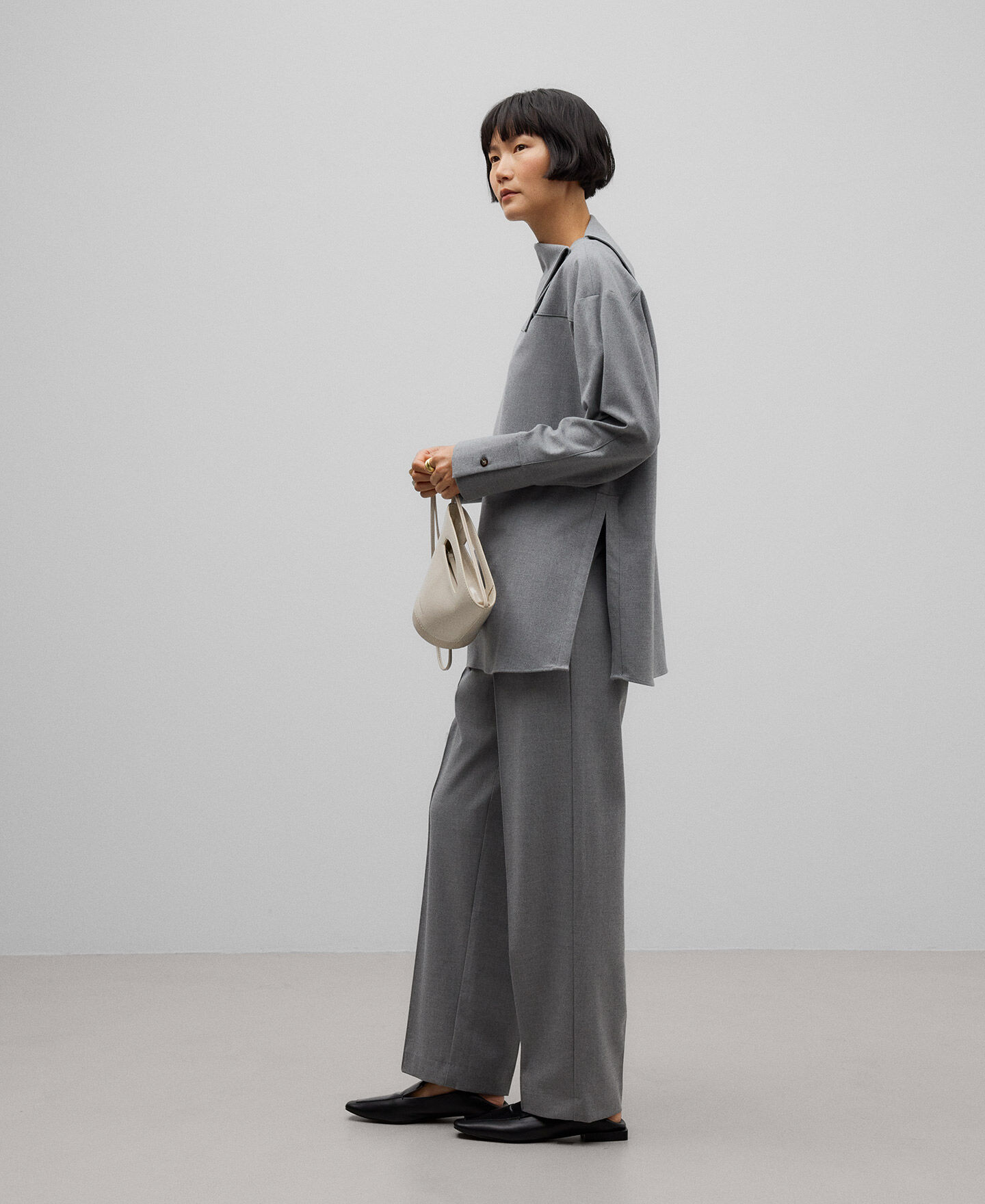 Adolfo domínguez pantalones mujer outlet