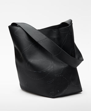 Unstructured maxi shopper bag man