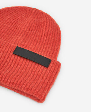Gorro beanie canalé mujer