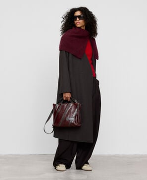 Patchwork medium shopper bag