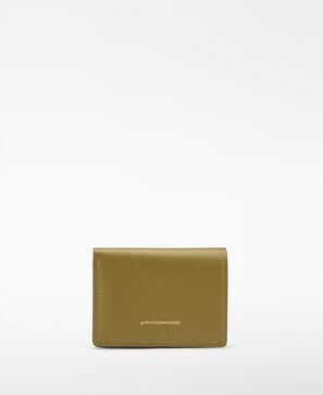 Dorna leather tricolor wallet