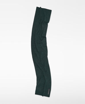 Cotton plain-knit scarf