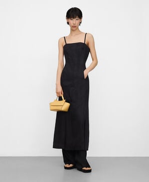 Embroidered long dress